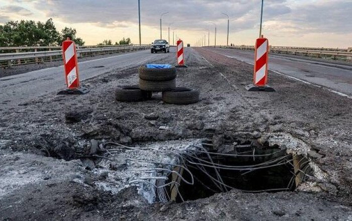 Dzhankoy Crossing closed after bridge damage in Chongar