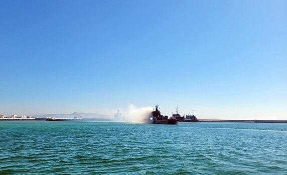 Enemy targets were destroyed in the Caspian Sea - Video