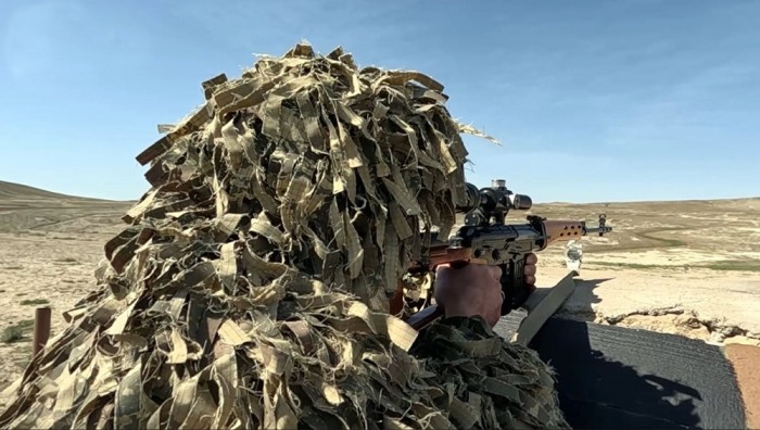 Azerbaijani army holds competition to select best sniper - VIDEO