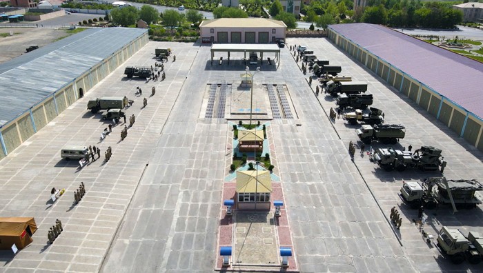 Azerbaijan's Combined Arms Army holds seasonal maintenance of weapons, equipment