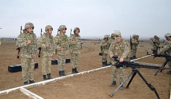 Fresh from military training -