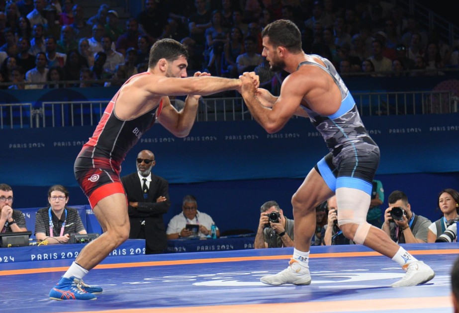Azerbaijani Greco-Roman wrestler into Paris 2024 quarterfinals