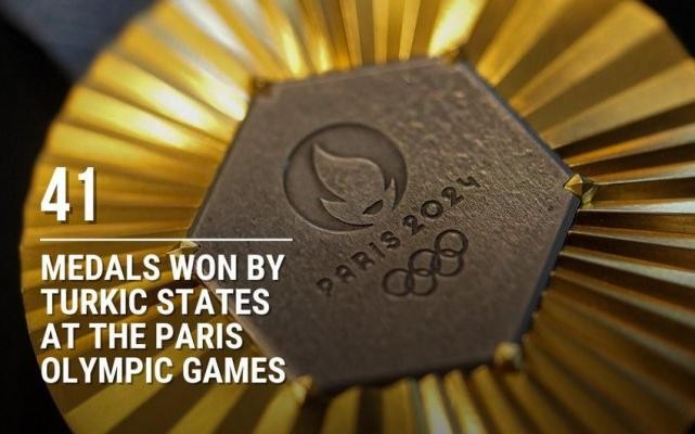 Turkic states shine at Paris Olympics, securing 41 medals