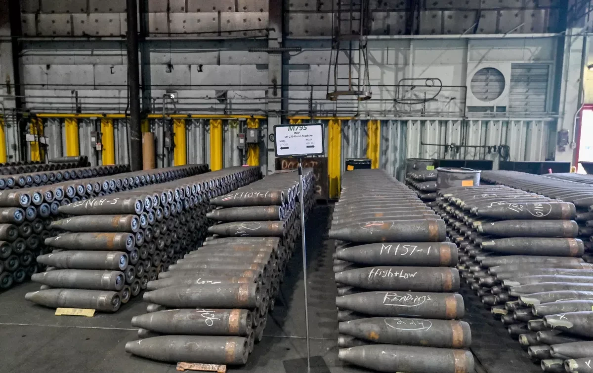 US reinforces munitions production strategy