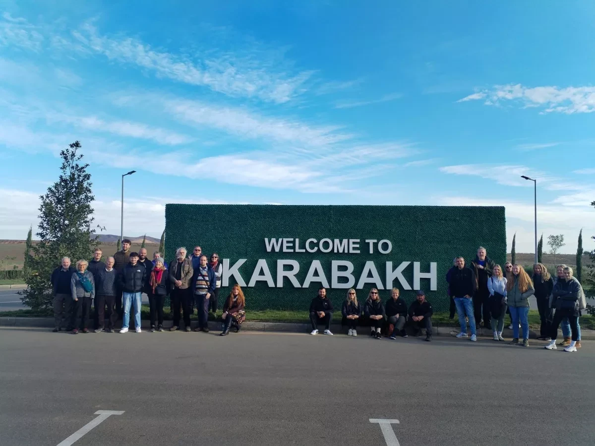 International travellers explore Karabakh, East Zangezur