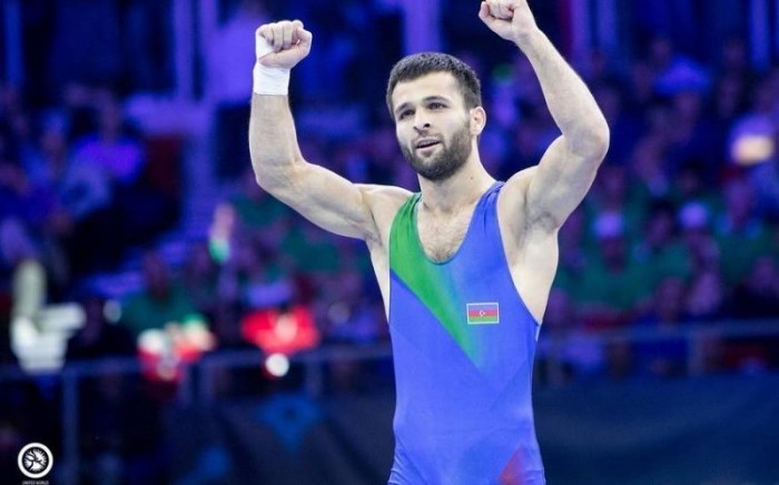 Azerbaijan's Azizli claims fourth world wrestling championship title