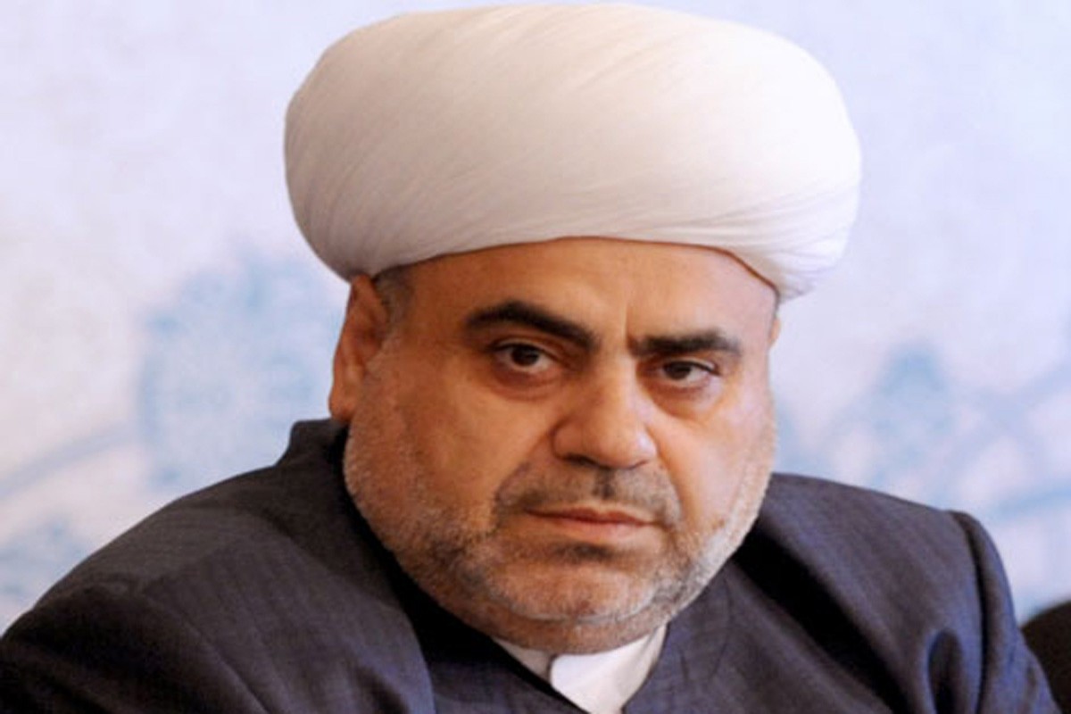 Chairman of Caucasus Muslims Office: We support the peaceful resolution of wars in world as soon as possible