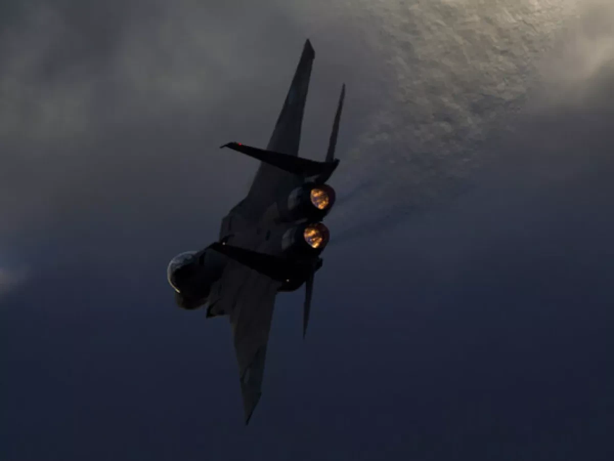 Israel conducts one of its biggest airstrikes in Syria's history PHOTO / VIDEO