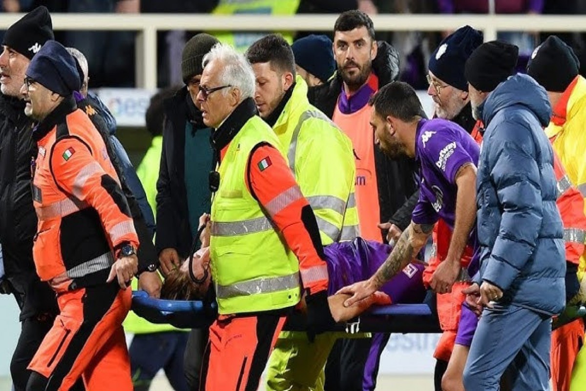 Fiorentina’s Edoardo Bove “stable” after collapse during Serie A clash against Inter Milan
