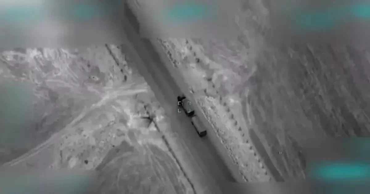Türkish intelligence strikes PKK/YPG convoy seized from Assad regime PHOTO/VIDEO