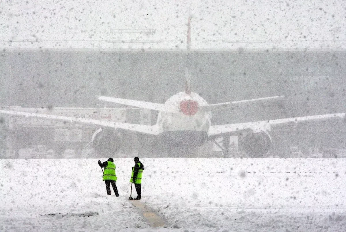 Some 30 flights cancelled, delayed amid heavy snowfall in Almaty