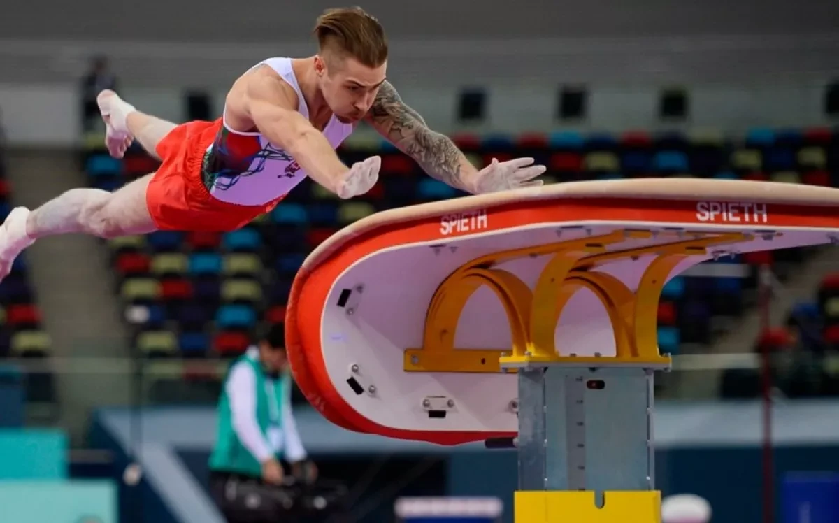 Azerbaijani gymnasts conclude World Cup with one gold medal