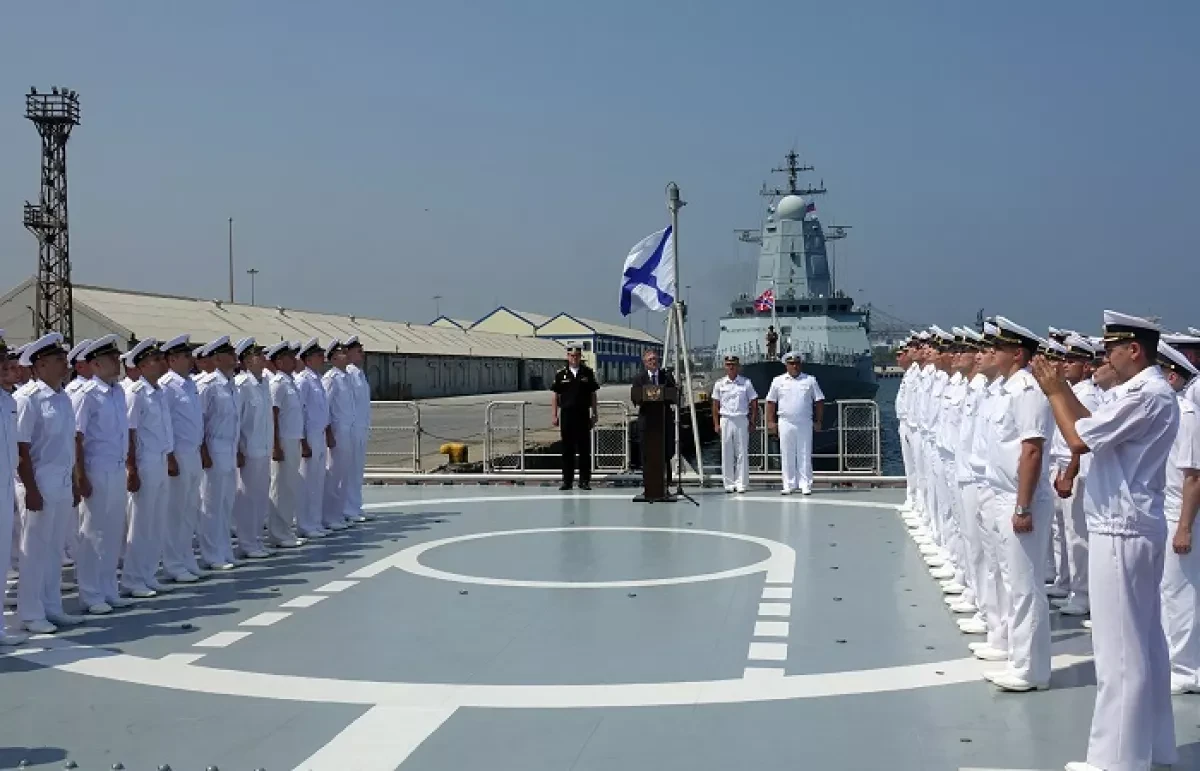 Joint maritime drills: Russia and India showcase naval prowess in Bay of Bengal