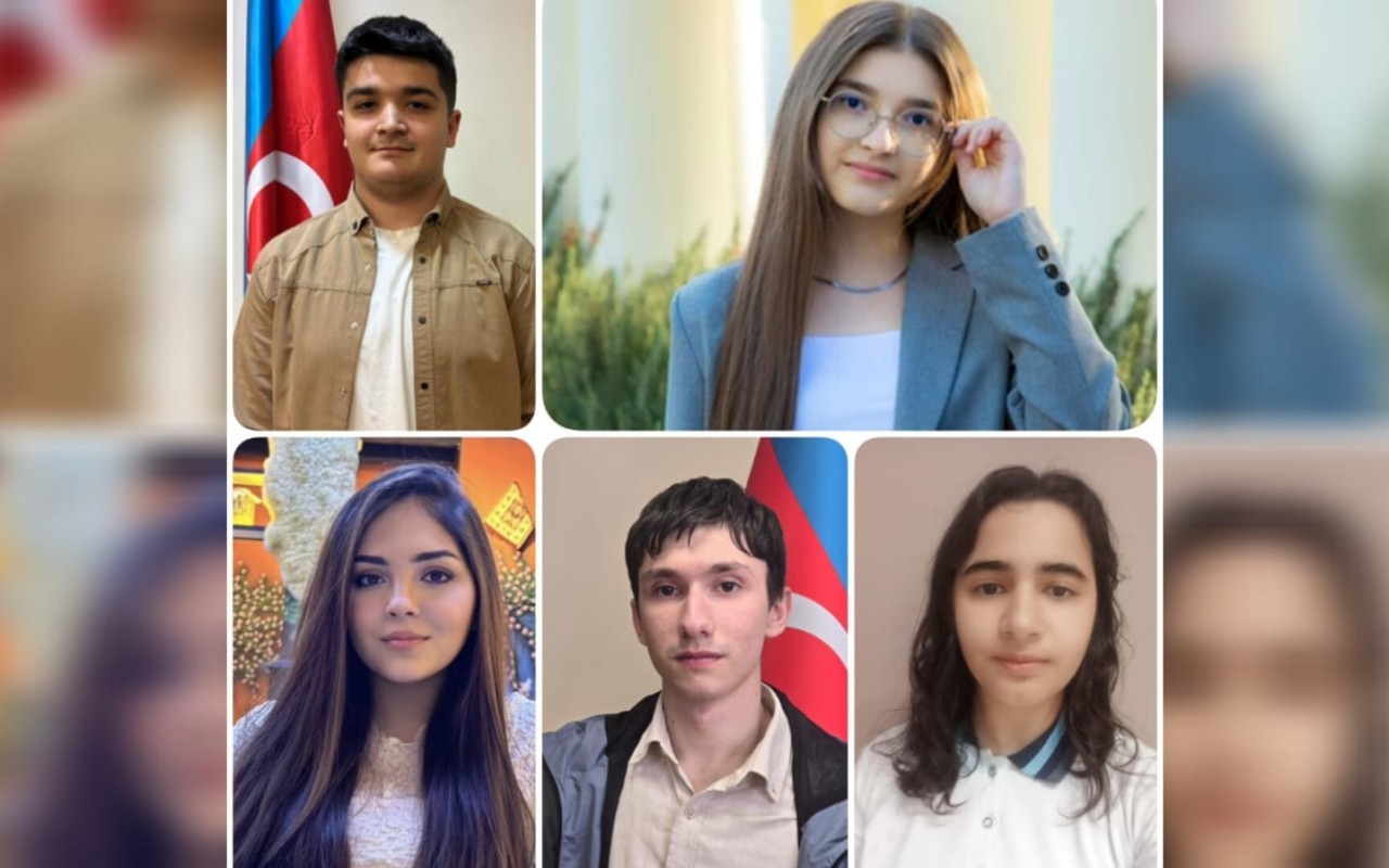 300 bal toplayan Bakı məktəbliləri - FOTOLAR