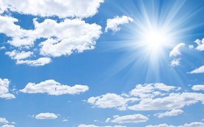The weather forecast has been announced