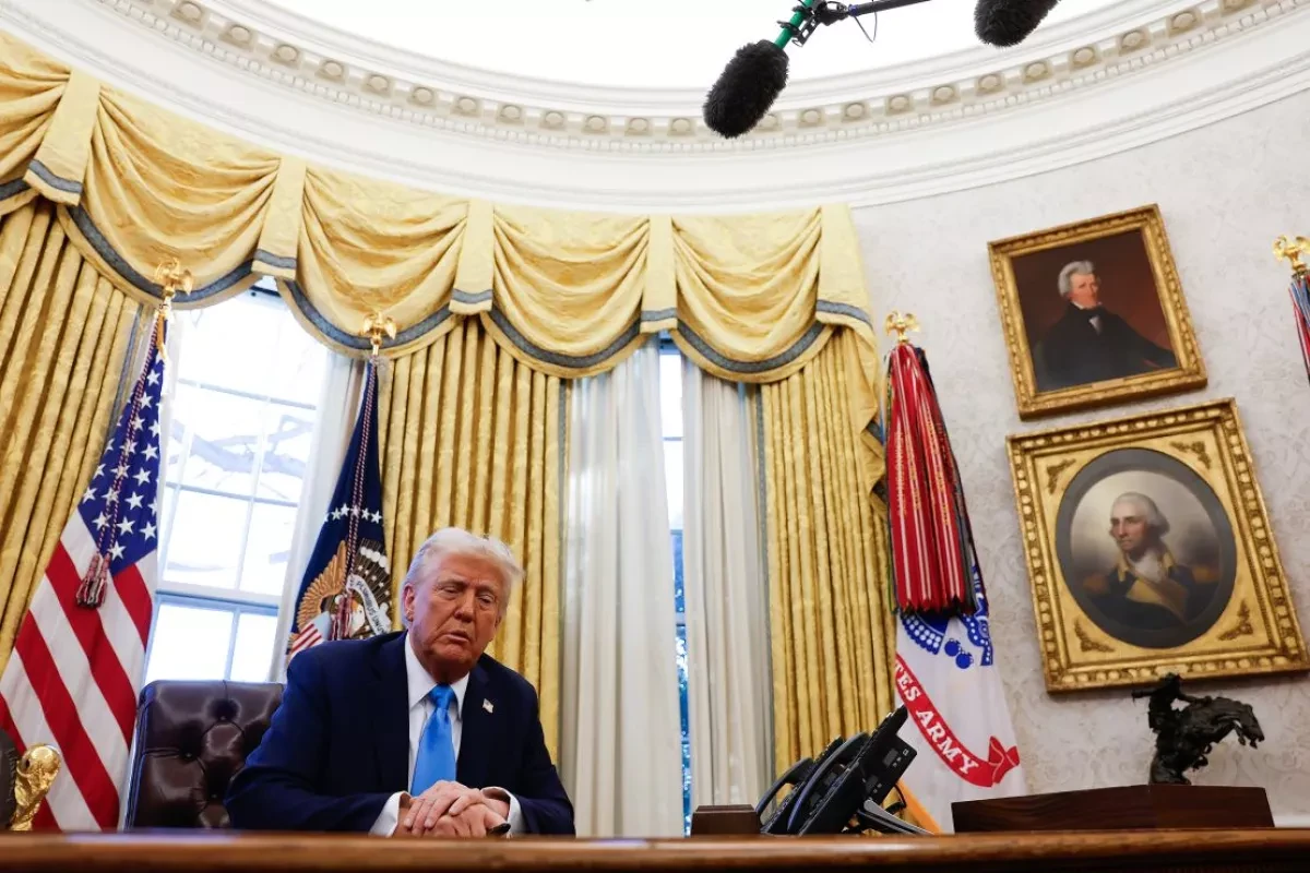 From Mar-a-Lago to 1600: Trump reimagines White House in shades of gold