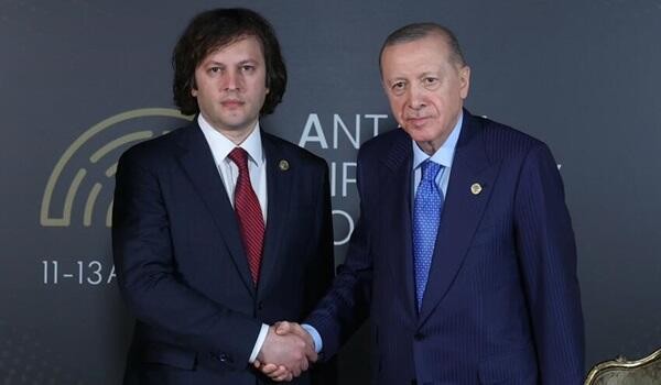 Erdogan met with Georgian PM Kobakhidze