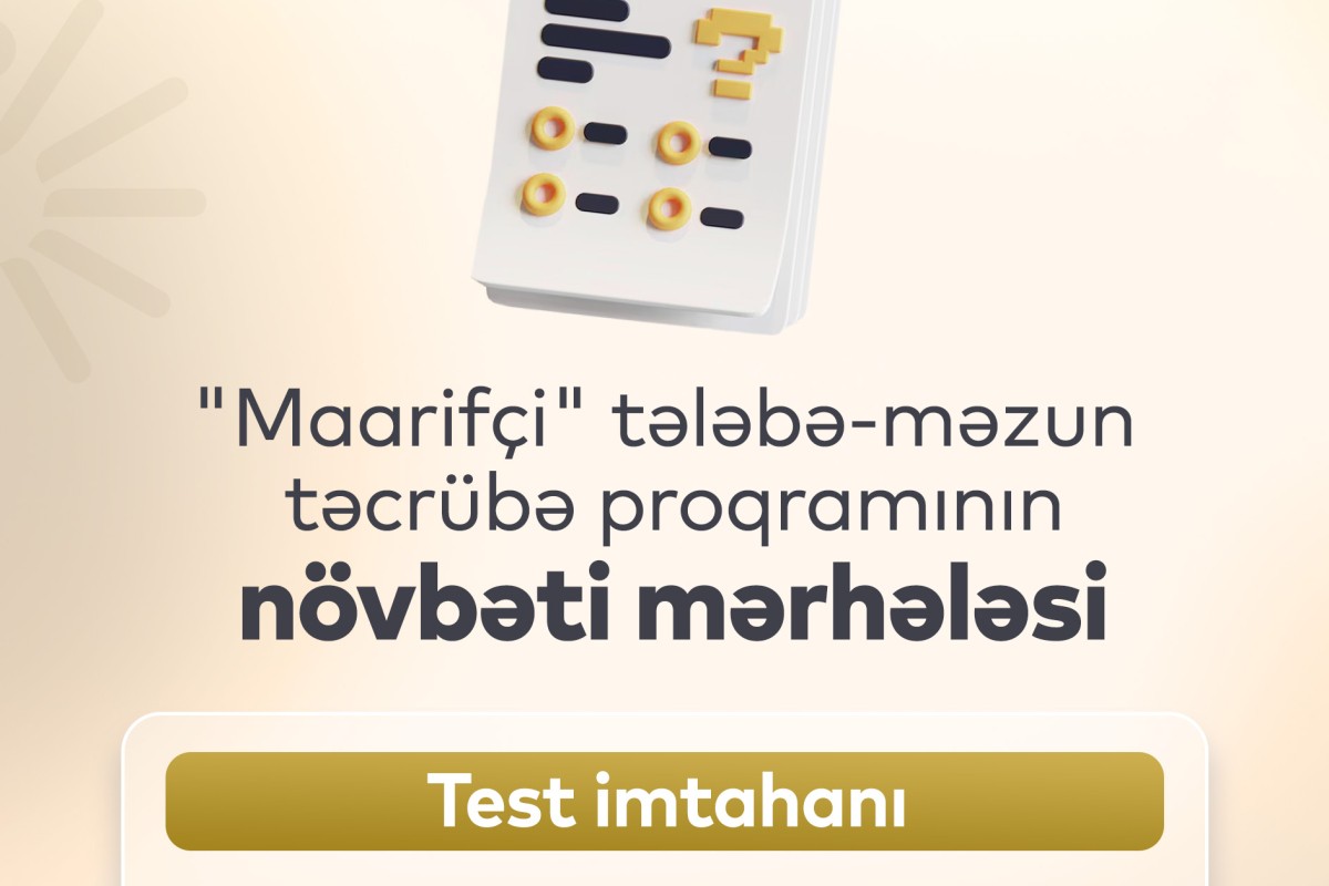 Более двух тысяч кандидатов на III стажировку студентов и выпускников «Маарифчи»