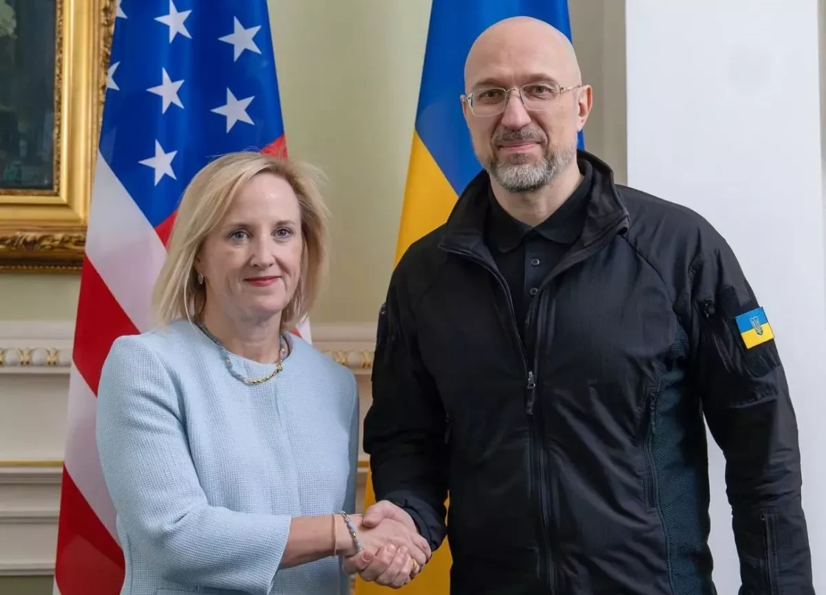 Ukraine's PM, US chargé d’affaires discuss introduction of free trade zone between countries