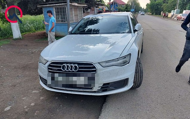 Avtobusdan düşüb yolu keçərkən “Audi” vurub öldürdü -