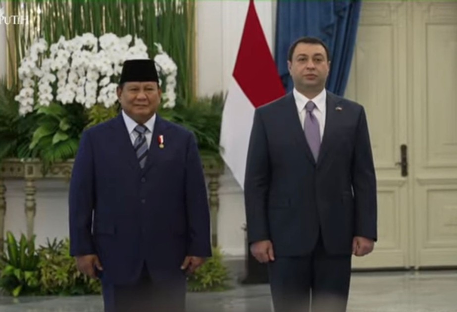 Azerbaijani ambassador presents credentials to Indonesian President