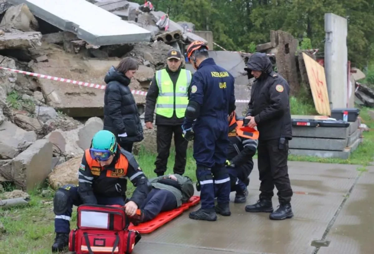 CIS joint emergency drill sees strong participation from Azerbaijani MES team PHOTO