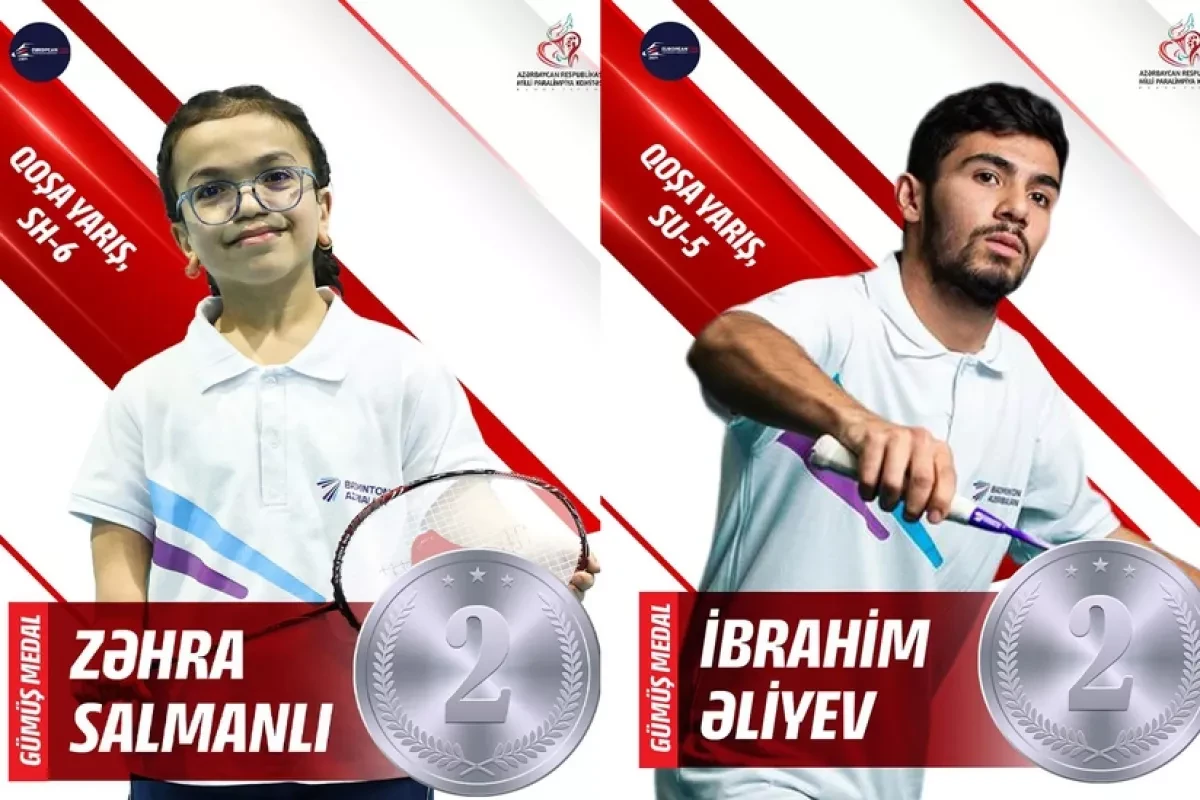 Para-badminton: Azerbaijani athletes shine with two silver medals in Istanbul