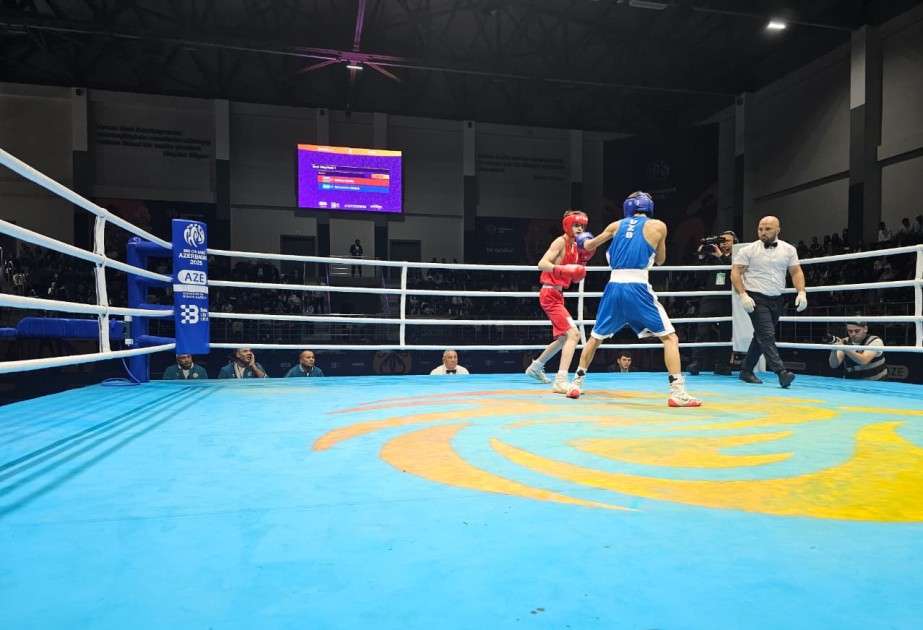 Azerbaijani boxer claims gold in boys' category at CIS Games