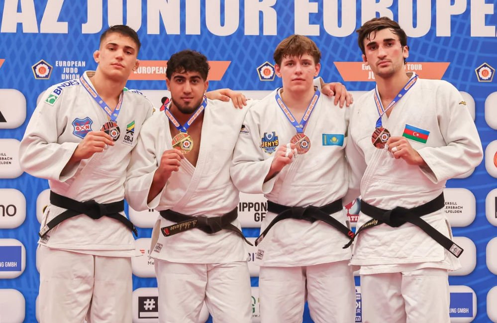 Azərbaycan cüdoçuları Avropa Kubokunun son günündə dörd medal qazanıblar