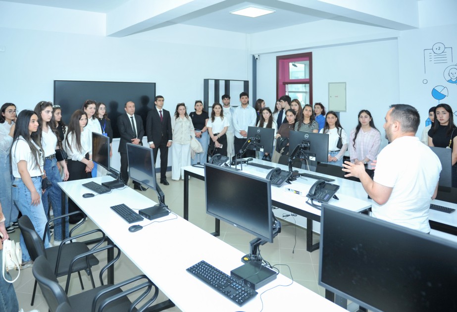 Students of Ismayilli State Humanitarian and Technology College visit Baku Engineering University