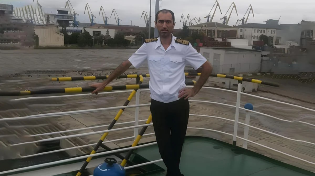 Azovda həlak olan kapitanın həyat yoldaşı