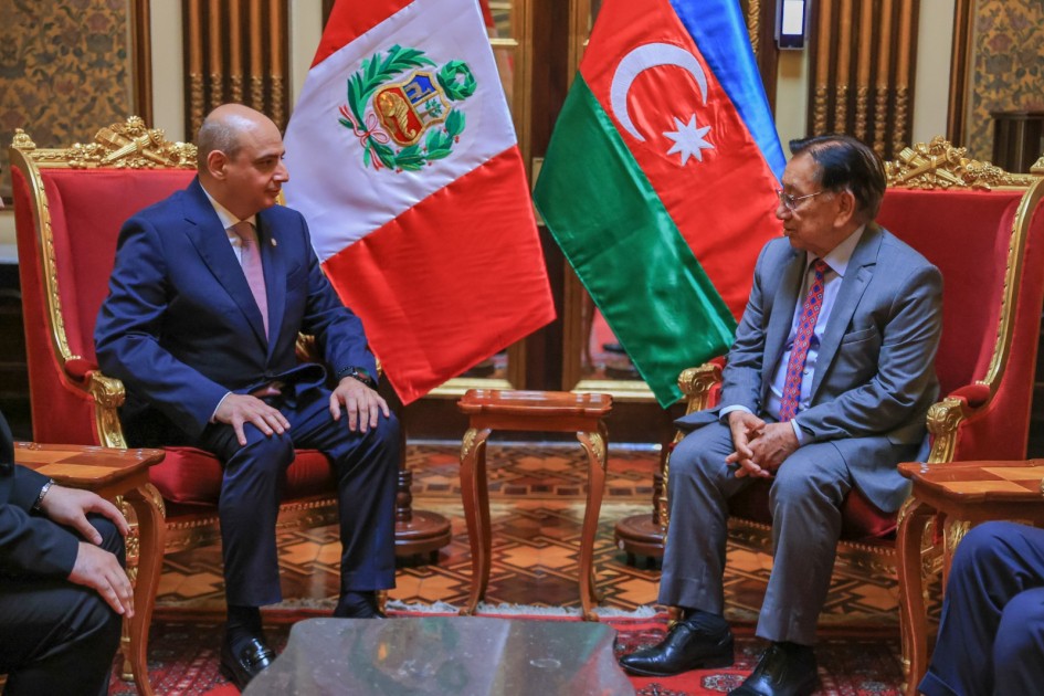 Azərbaycan səfiri Peru Prezidentinin