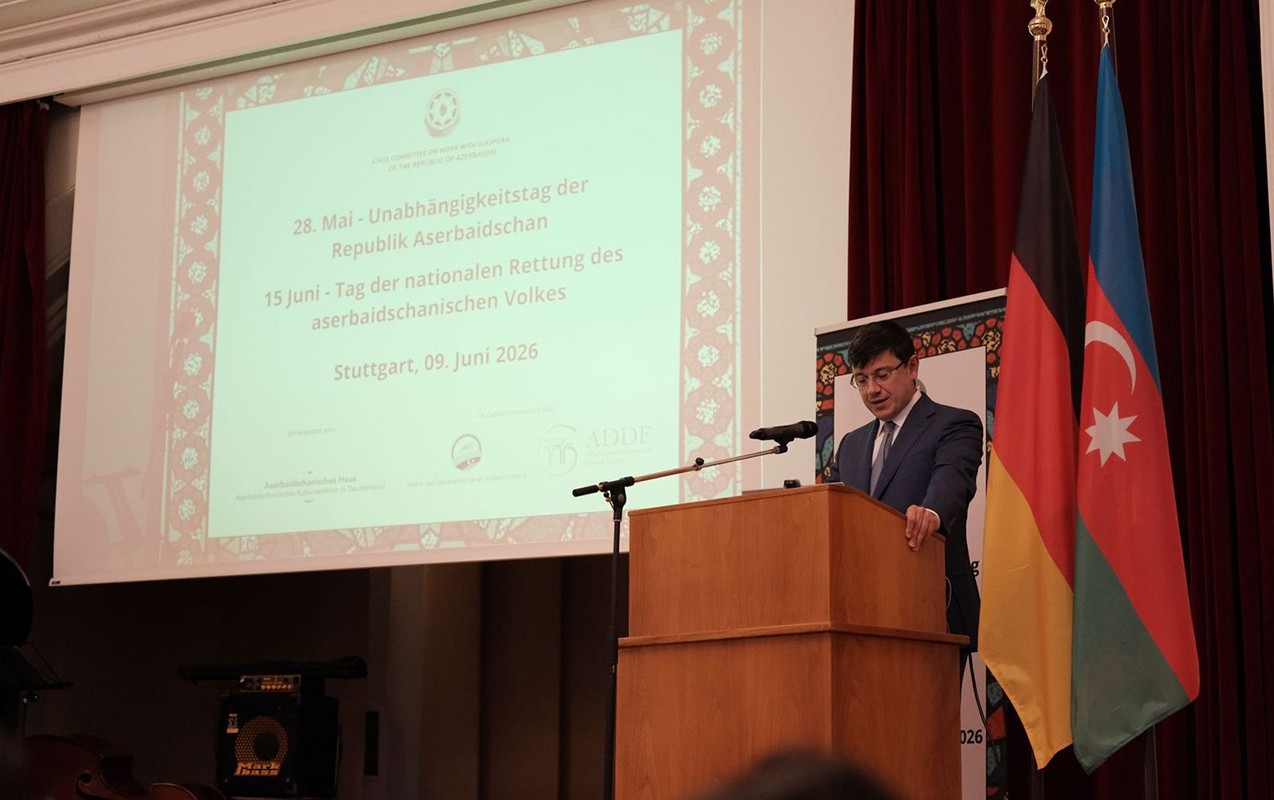 Azərbaycan diasporu Ştutqartda tədbir təşkil etdi -