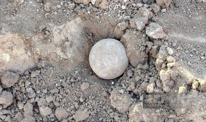 Rare Neolithic stone ball found in Gabala