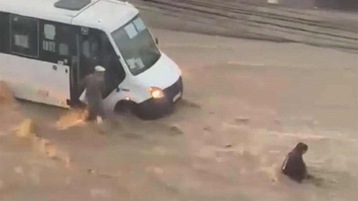 Over 100 evacuated as floods hit Dagestan