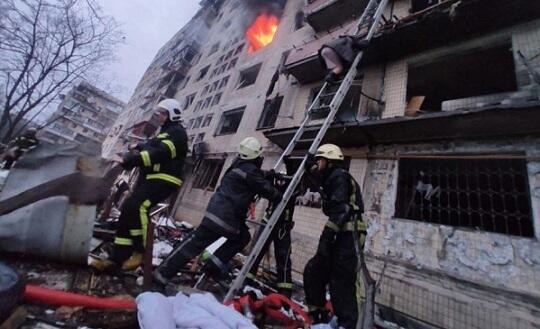 Six still missing after Kyiv strikes