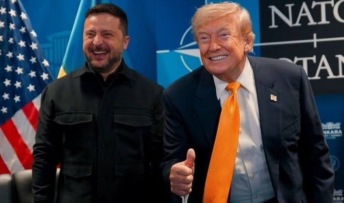 Trump shifts rhetoric on Ukraine after US intelligence