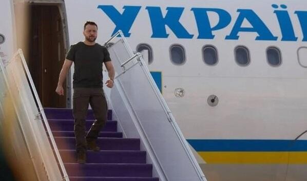 Zelensky lands in Ankara for NATO Summit