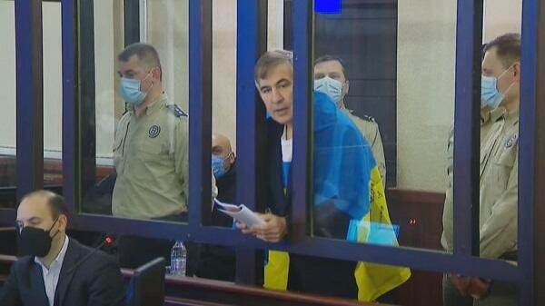 Saakashvili sings Ukrainian national anthem - Video
