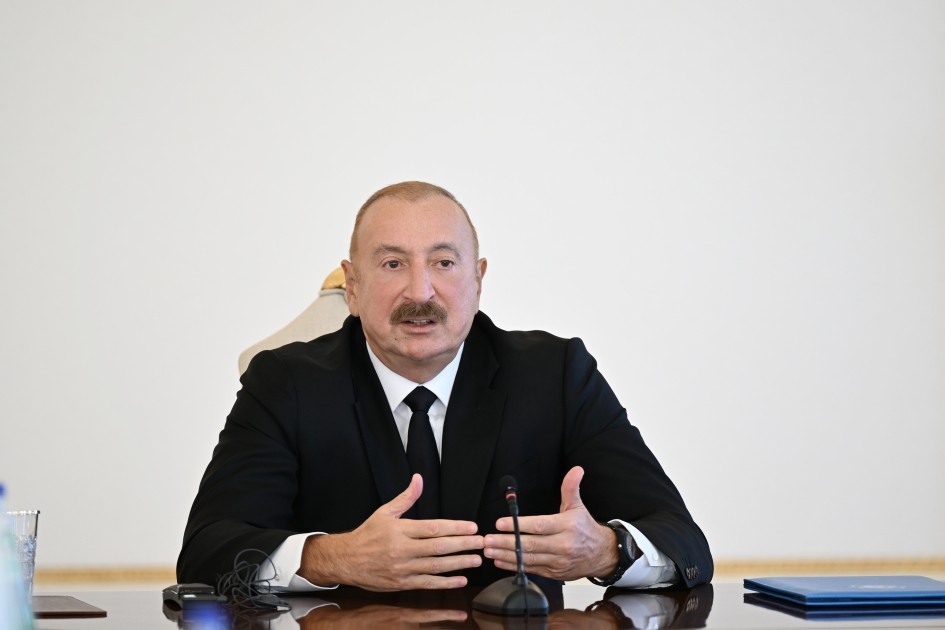 President of Azerbaijan: Council of Europe effectively supported the occupation