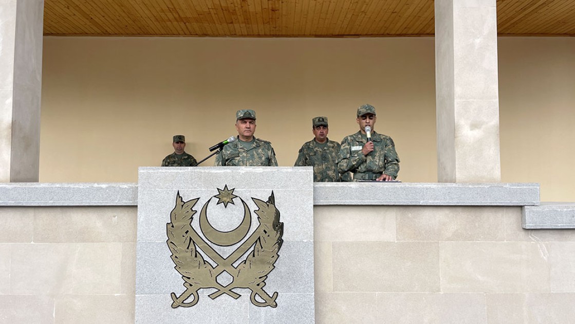 Azerbaijan Army holds military oath-taking ceremonies