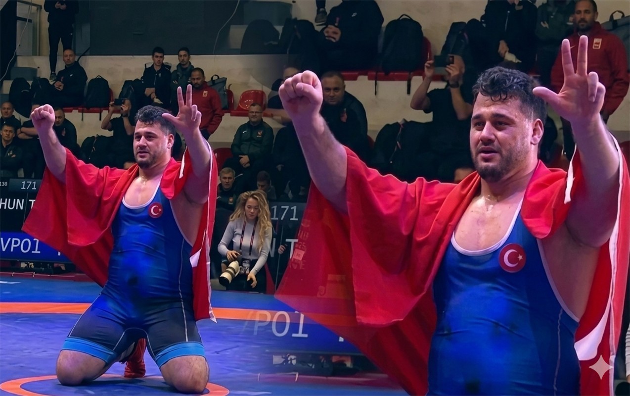 Turkish wrestler Rıza Kayaalp becomes European champion for the 13th time
