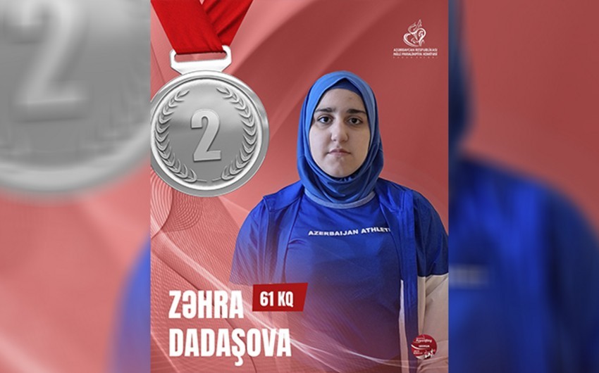 Azərbaycan parapauerliftinqçisi Gürcüstanda gümüş medal qazanıb