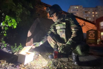 Боевую гранату нашли на улице в Сумгаите -