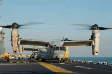 US Navy greenlights $590 million deal for five more CMV-22B Osprey aircraft