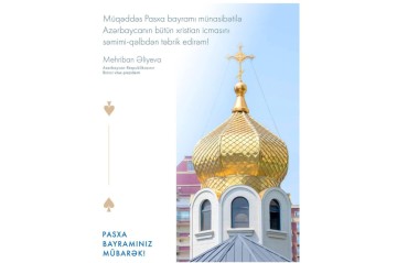 First Vice-President Mehriban Aliyeva shared post on occasion of Holy Easter