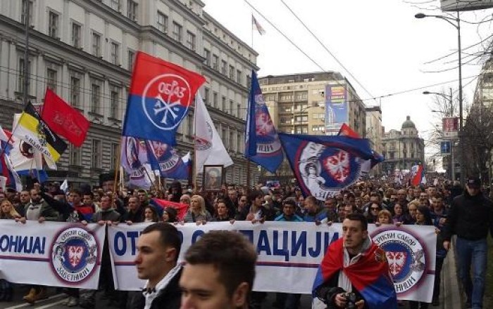 Dozens injured in Serbia protests, including 16 police