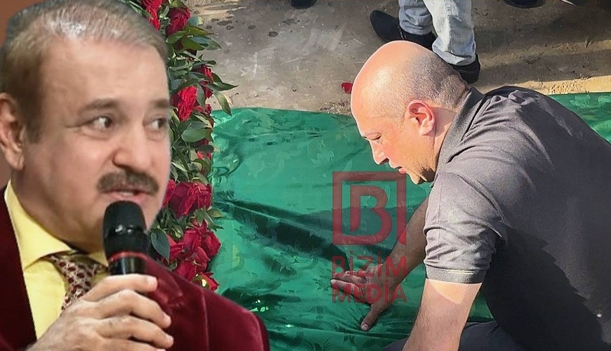 Oğlu Cavanşir Məmmədovun məzarı önündə göz yaşı tökdü -