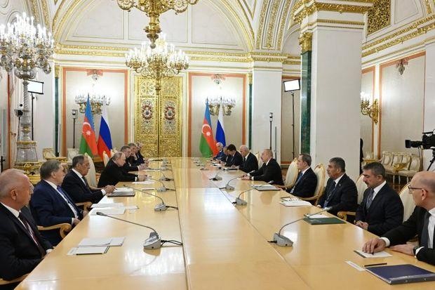 Moskvada Prezident İlham Əliyevin Prezident Vladimir Putinlə görüşü baş tutub - <span class="qirmizi">YENİLƏNİR + FOTO/VİDEO</span>