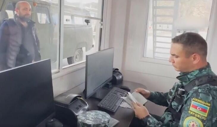 КПП «Лачин» работает и в воскресенье - Видео